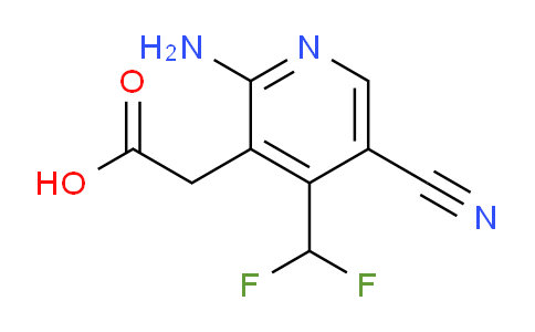 AM24971 | 1806837-70-6 | 2-Amino-5-cyano-4-(difluoromethyl)pyridine-3-acetic acid