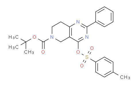 AM249722 | 1033194-61-4 | tert-Butyl 2-phenyl-4-(tosyloxy)-7,8-dihydropyrido[4,3-d]pyrimidine-6(5H)-carboxylate