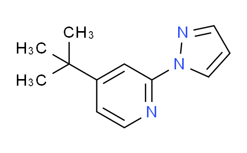 AM249725 | 1361941-59-4 | 4-Tert-butyl-2-(1h-pyrazol-1-yl)pyridine