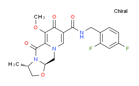 (3S,11aR)-N-(2,4-Difluorobenzyl)-6-methoxy-3-methyl-5,7-dioxo-2,3,5,7,11,11a-hexahydrooxazolo[3,2-a]pyrido[1,2-d]pyrazine-8-carboxamide