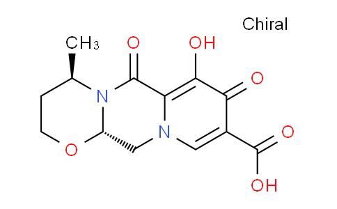 (4R,12aS)-7-Hydroxy-4-methyl-6,8-dioxo-3,4,6,8,12,12a-hexahydro-2H-pyrido[1',2':4,5]pyrazino[2,1-b][1,3]oxazine-9-carboxylic acid