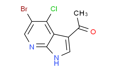 1-(5-Bromo-4-chloro-1H-pyrrolo[2,3-b]pyridin-3-yl)ethanone