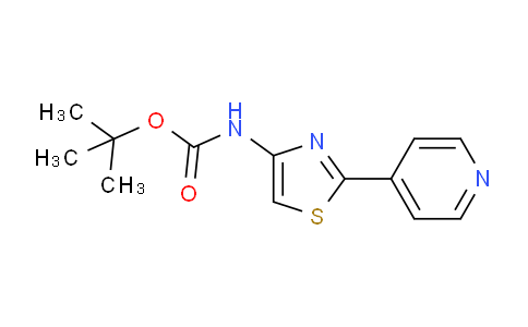 N-[2-(4-pyridinyl)-4-thiazolyl]-carbamic acid 1,1-dimethylethyl ester