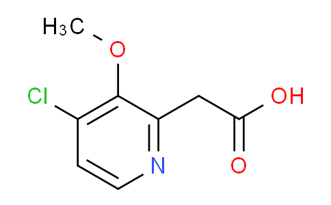 4-Chloro-3-methoxypyridine-2-acetic acid