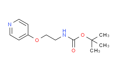 Tert-butyl 2-(pyridin-4-yloxy)ethylcarbamate