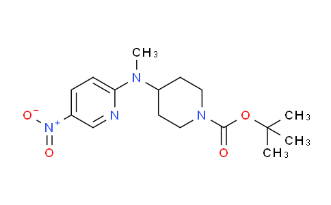 Tert-butyl 4-(n-methyl-n-(5-nitropyridin-2-yl)amino)piperidine-1-carboxylate