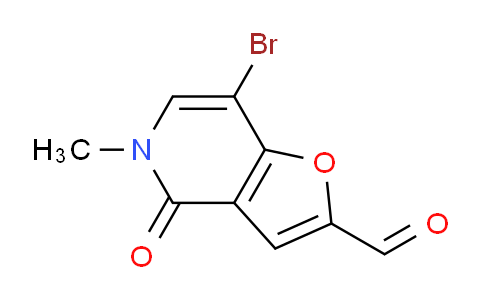 AM249794 | 1628707-02-7 | 7-Bromo-4,5-dihydro-5-methyl-4-oxofuro[3,2-c]pyridine-2-carbaldehyde