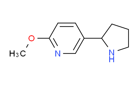 AM249795 | 185510-44-5 | 2-Methoxy-5-(2-pyrrolidinyl)pyridine