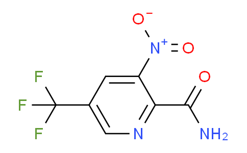 3-Nitro-5-(trifluoromethyl)-2-pyridinecarboxamide