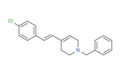 4-(4-Chlorostyryl)-1-benzyl-1,2,3,6-tetrahydropyridine