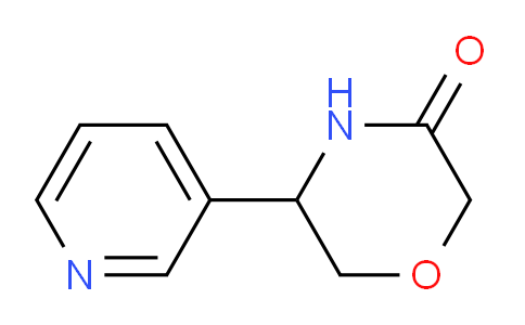 5-(Pyridin-3-yl)morpholin-3-one