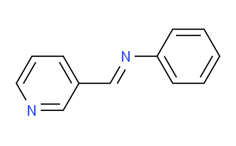 N-[(3-pyridinyl)methylene]aniline