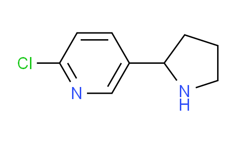 2-Chloro-5-(pyrrolidin-2-yl)pyridine