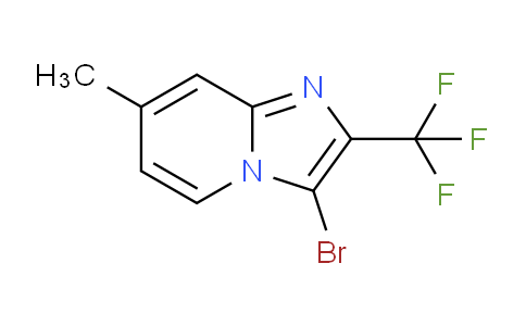 3-Bromo-7-methyl-2-(trifluoromethyl)imidazo[1,2-a]pyridine