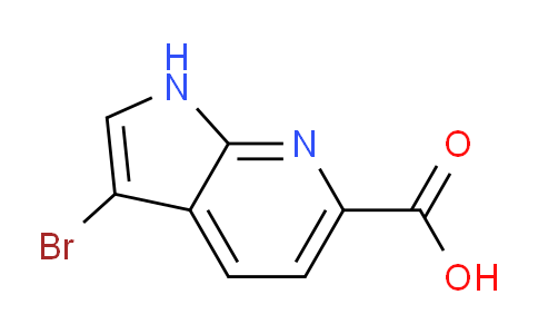 3-Bromo-1H-pyrrolo[2,3-b]pyridine-6-carboxylic acid