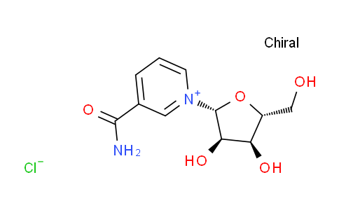 3-Carbamoyl-1-((2r,3r,4s,5r)-3,4-dihydroxy-5-(hydroxymethyl)tetrahydrofuran-2-yl)pyridin-1-ium chloride