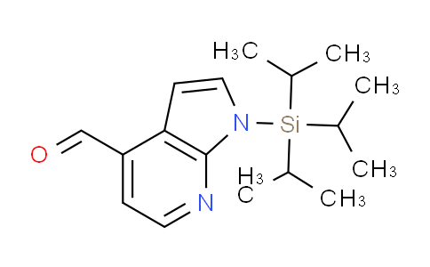 AM249886 | 916259-53-5 | 1H-pyrrolo[2,3-b]pyridine-4-carboxaldehyde, 1-[tris(1-methylethyl)silyl]-