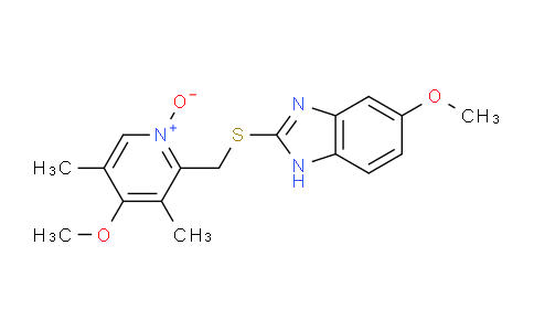 4-Methoxy-2-(((5-methoxy-1H-benzo[d]imidazol-2-yl)thio)methyl)-3,5-dimethylpyridine1-oxide