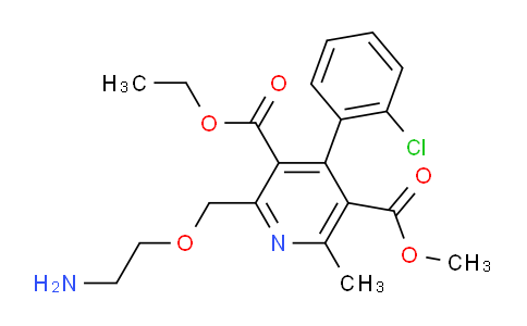 AM249906 | 113994-41-5 | 3-Ethyl 5-methyl 2-((2-aminoethoxy)methyl)-4-(2-chlorophenyl)-6-methylpyridine-3,5-dicarboxylate