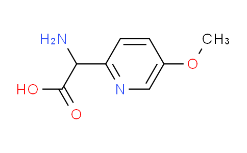 2-Amino-2-(5-methoxy(2-pyridyl))acetic acid