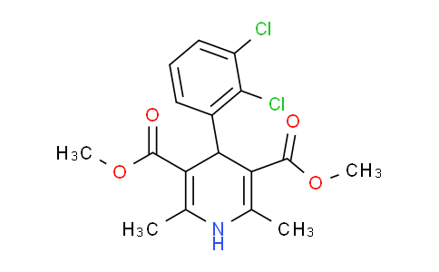 Dimethyl 4-(2,3-dichlorophenyl)-2,6-dimethyl-1,4-dihydropyridine-3,5-dicarboxylate