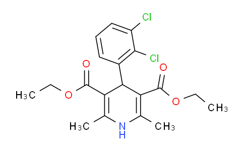Diethyl 4-(2,3-dichlorophenyl)-2,6-dimethyl-1,4-dihydropyridine-3,5-dicarboxylate