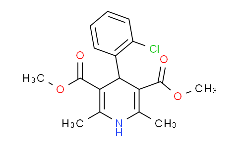 Dimethyl 4-(2-chlorophenyl)-2,6-dimethyl-1,4-dihydropyridine-3,5-dicarboxylate