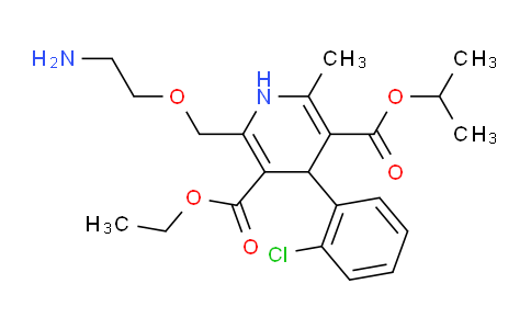 AM249945 | 158151-92-9 | 3-Ethyl 5-isopropyl 2-((2-aminoethoxy)methyl)-4-(2-chlorophenyl)-6-methyl-1,4-dihydropyridine-3,5-dicarboxylate