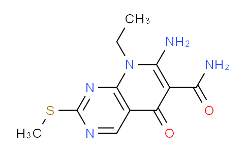 AM249953 | 1314997-70-0 | 7-Amino-8-ethyl-2-(methylthio)-5-oxo-5,8-dihydropyrido[2,3-d]pyrimidine-6-carboxamide