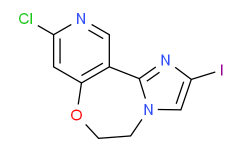 9-Chloro-2-iodo-5,6-dihydroimidazo[1,2-d]pyrido[3,4-f][1,4]oxazepine