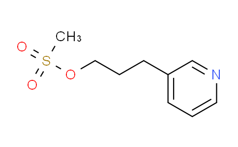 3-Pyridinepropanol, 3-methanesulfonate