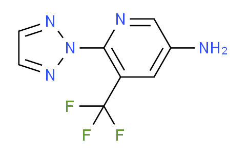 6-(2H-1,2,3-triazol-2-yl)-5-(trifluoromethyl)pyridin-3-amine