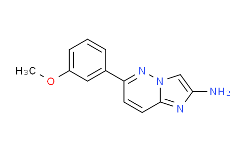6-(3-Methoxyphenyl)imidazo[1,2-b]pyridazin-2-amine