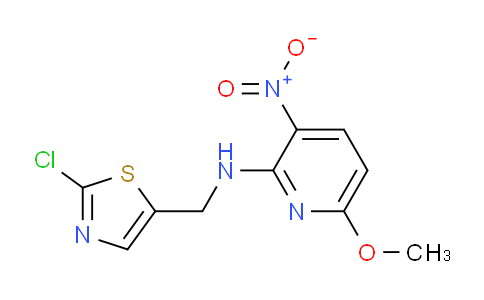 N-((2-chlorothiazol-5-yl)methyl)-6-methoxy-3-nitropyridin-2-amine