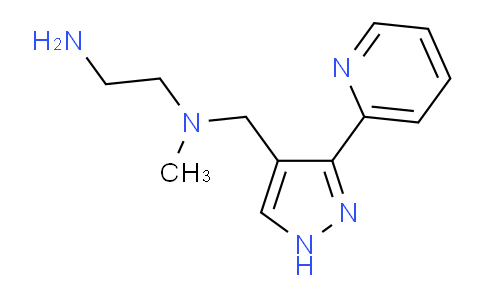 N1-methyl-n1-((3-(pyridin-2-yl)-1h-pyrazol-4-yl)methyl)ethane-1,2-diamine
