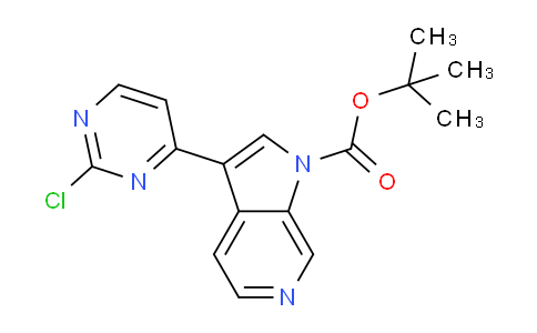 Tert-butyl 3-(2-chloropyrimidin-4-yl)-1H-pyrrolo[2,3-c]pyridine-1-carboxylate