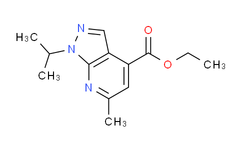 Ethyl 1-isopropyl-6-methyl-1H-pyrazolo[3,4-b]pyridine-4-carboxylate