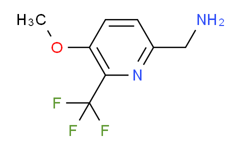 (5-Methoxy-6-(trifluoromethyl)pyridin-2-yl)methanamine