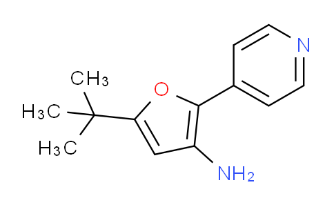5-(Tert-butyl)-2-(pyridin-4-yl)furan-3-amine