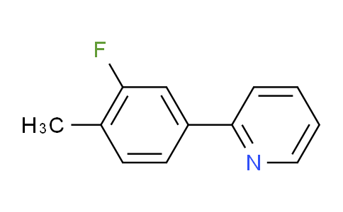 2-(3-Fluoro-4-methylphenyl)pyridine