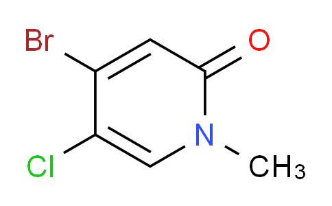 4-Bromo-5-chloro-1-methylpyridin-2(1h)-one
