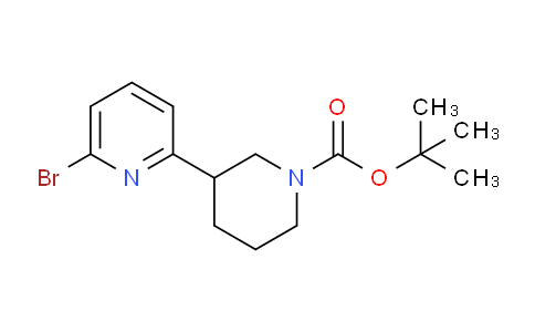 Tert-butyl 3-(6-bromopyridin-2-yl)piperidine-1-carboxylate