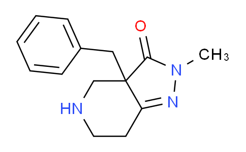 3a-Benzyl-2-methyl-2,3a,4,5,6,7-hexahydro-3H-pyrazolo[4,3-c]pyridin-3-one