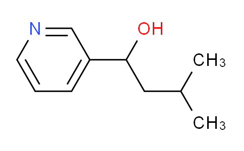 3-Methyl-1-(pyridin-3-yl)butan-1-ol