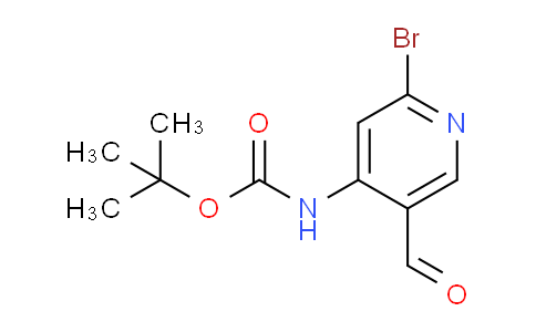 AM250087 | 1382849-21-9 | Tert-butyl (2-bromo-5-formylpyridin-4-yl)carbamate