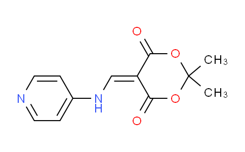2,2-Dimethyl-5-((pyridin-4-ylamino)methylene)-1,3-dioxane-4,6-dione