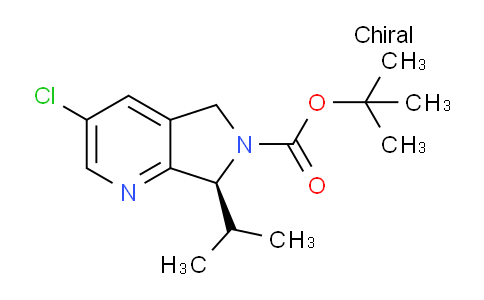 Tert-butyl (s)-3-chloro-7-isopropyl-5,7-dihydro-6h-pyrrolo[3,4-b]pyridine-6-carboxylate