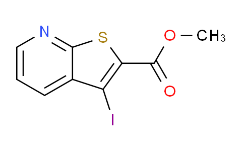 Methyl 3-iodothieno[2,3-b]pyridine-2-carboxylate