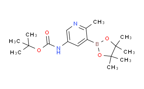 (5-((Tert-butoxycarbonyl)amino)-2-methylpyridin-3-yl)boronic acid pinacol ester