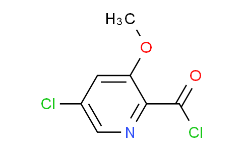 5-Chloro-3-methoxypyridine-2-carbonyl chloride